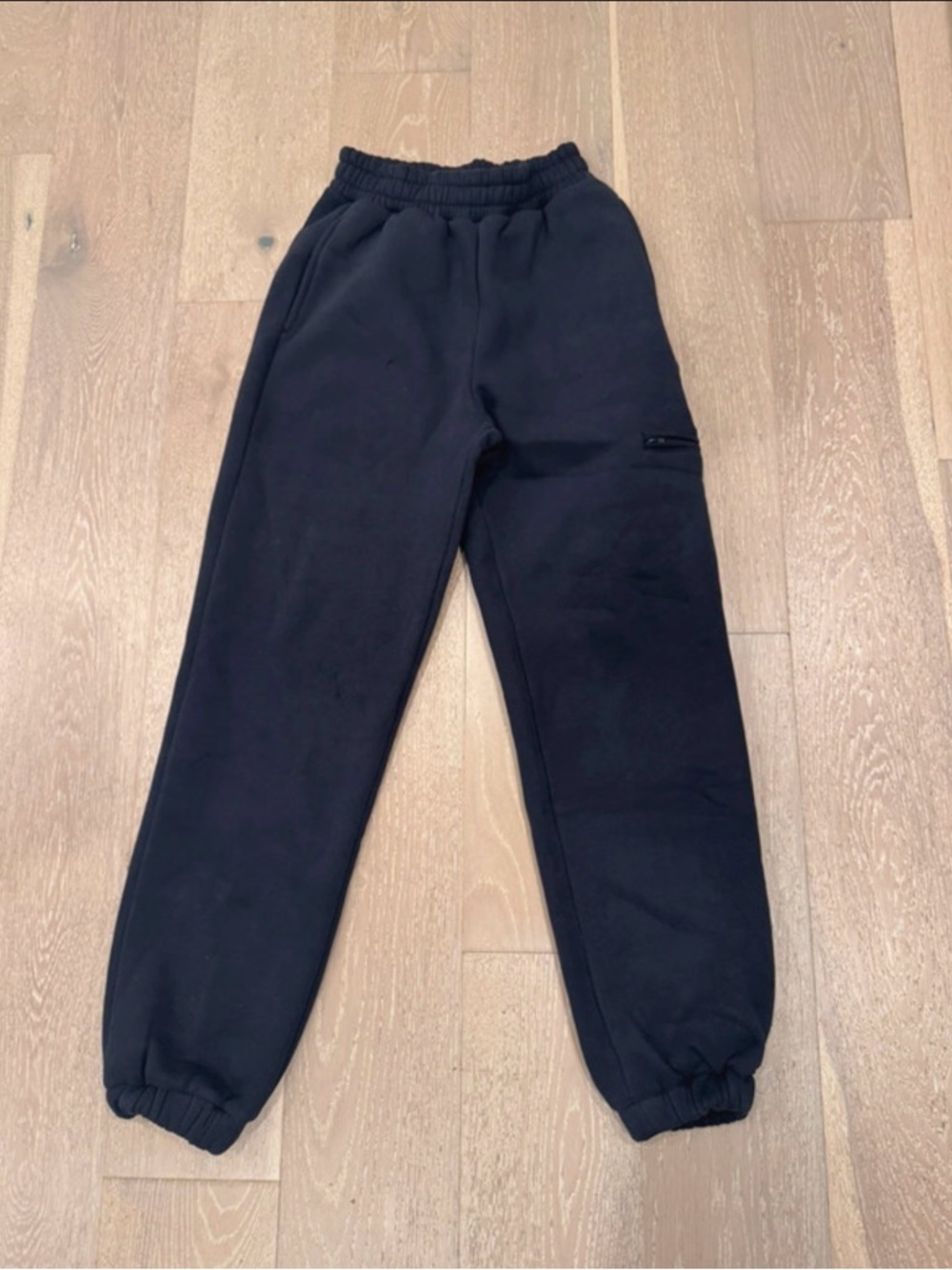 Comfrt women’s navy sweatpants size XS airplane NEW
